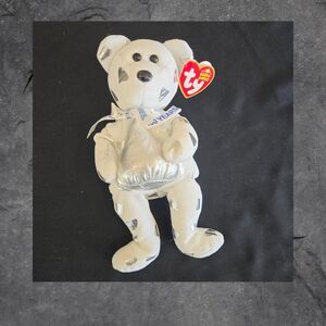 Ty Beanie Baby  KISSES 2007 100 yr anniversary for Walgreens Valentine Love Gift